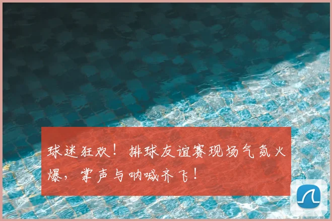 球迷狂欢!排球友谊赛现场气氛火爆,掌声与呐喊齐飞!